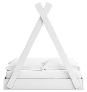 Hallityn White Full Tent Bed - EB1810-122
