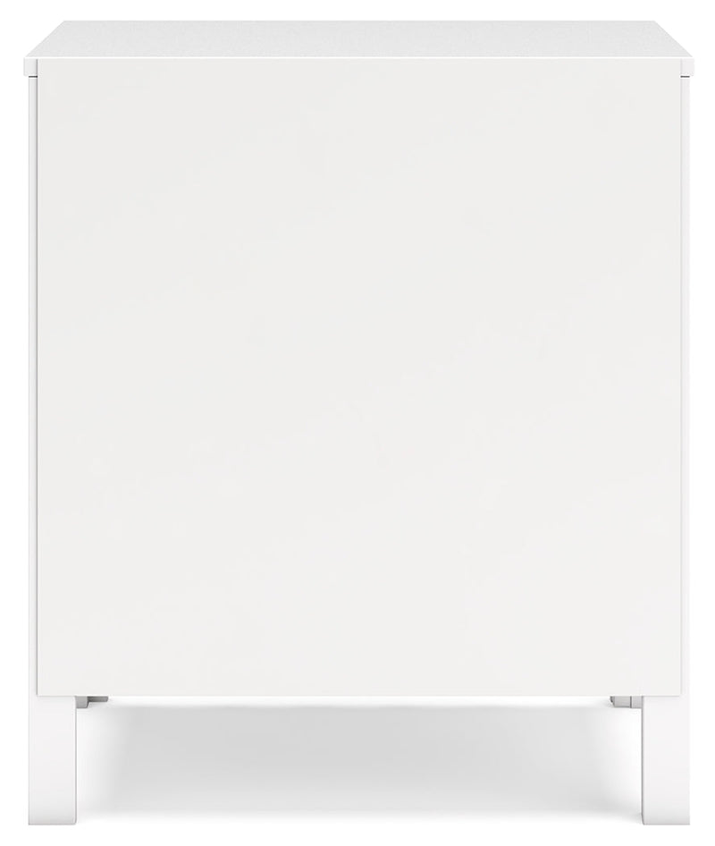 Hallityn White Nightstand - EB1810-292