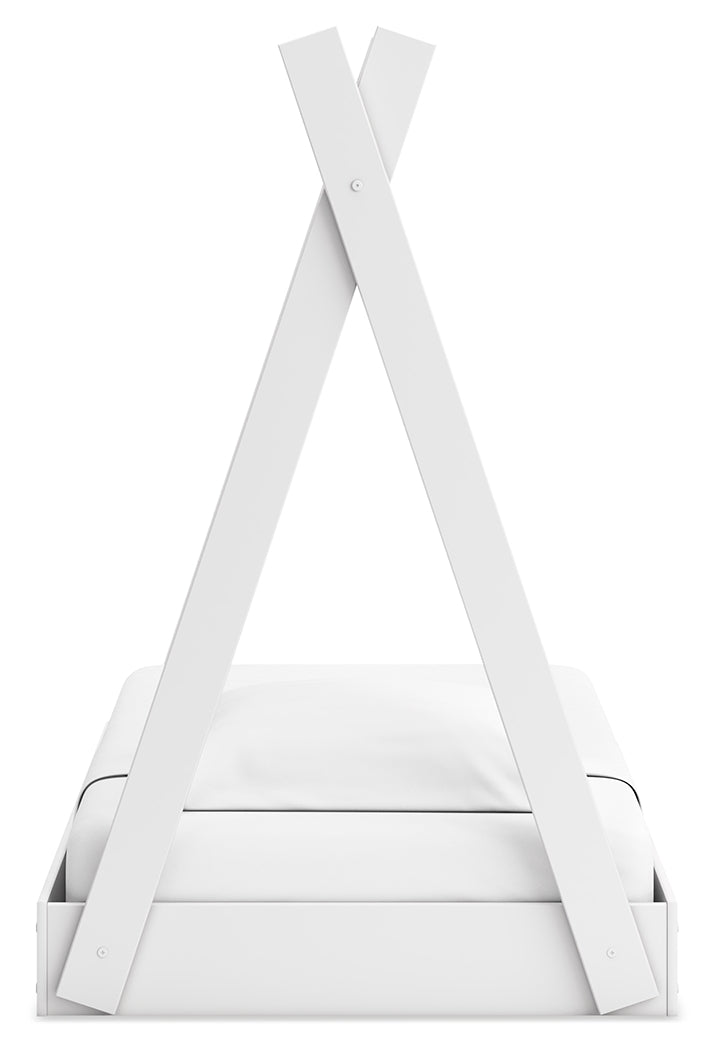 Hallityn White Twin Tent Bed - EB1810-121