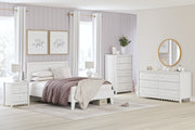Hallityn White Youth Panel Platform Bedroom Set - DMV FurnitureYouth Bedroom Set