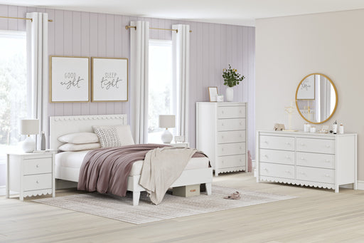 Hallityn White Youth Panel Platform Bedroom Set - DMV FurnitureYouth Bedroom Set