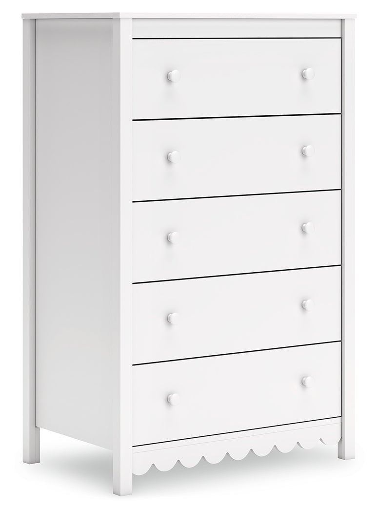 Hallityn White Youth Panel Platform Bedroom Set - DMV FurnitureYouth Bedroom Set