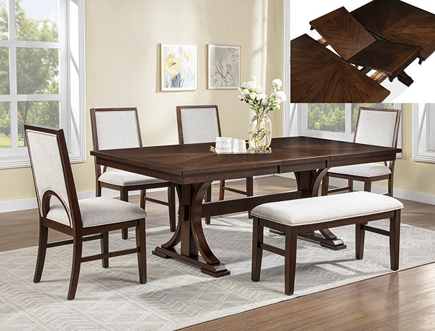 Hamil Dining Tbl (W/18"Butfly Leaf) - 2210T-4282