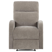 Hamilton Chenille Manual Recliner Sand - 603373