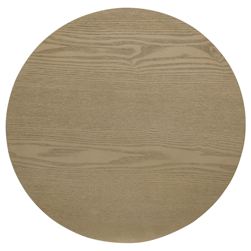 Hamlyn 43-inch Round Wood Counter Height Dining Table Natural Oak - 193938NAT