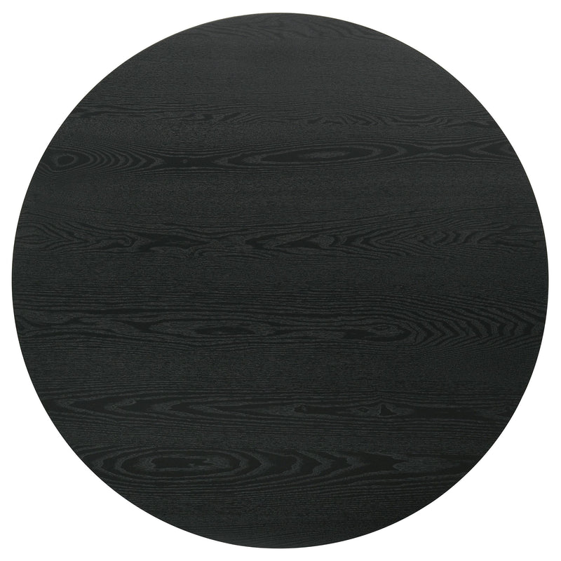 Hamlyn 5-piece Round Wood Counter Height Dining Set Black - 193938BLK-S5C