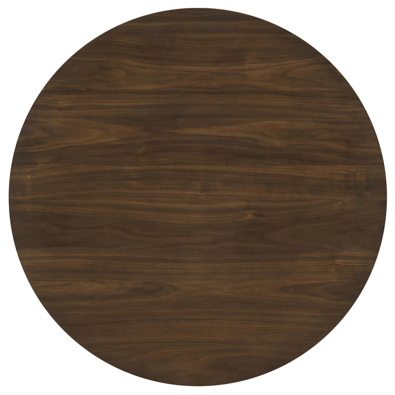 Hamlyn 5-piece Round Wood Counter Height Dining Set Grey and Walnut - 193938WAL-S5E