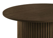 Hamlyn 5-piece Round Wood Counter Height Dining Set Grey and Walnut - 193938WAL-S5E