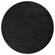 Hamlyn 5-piece Round Wood Dining Set Grey and Black - 193930BLK-S5E