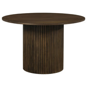 Hamlyn 5-piece Round Wood Dining Set Walnut - 193930WAL-S5F