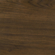 Hamlyn Round Fluted Occasional Cocktail Coffee Table Walnut - 706518