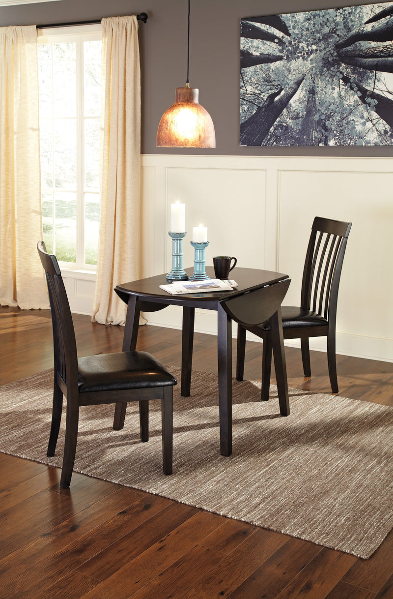 Hammis Dark Brown 3 - Piece Drop Leaf Dining Set - DMV FurnitureDining Room Set