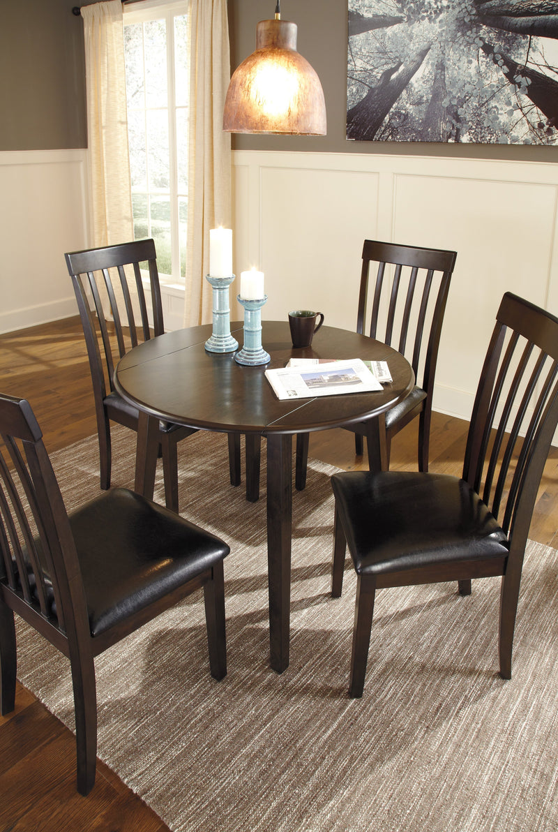 Hammis Dark Brown 5 - Piece Drop Leaf Dining Set - DMV FurnitureDining Room Set
