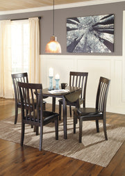 Hammis Dark Brown 5 - Piece Drop Leaf Dining Set - DMV FurnitureDining Room Set