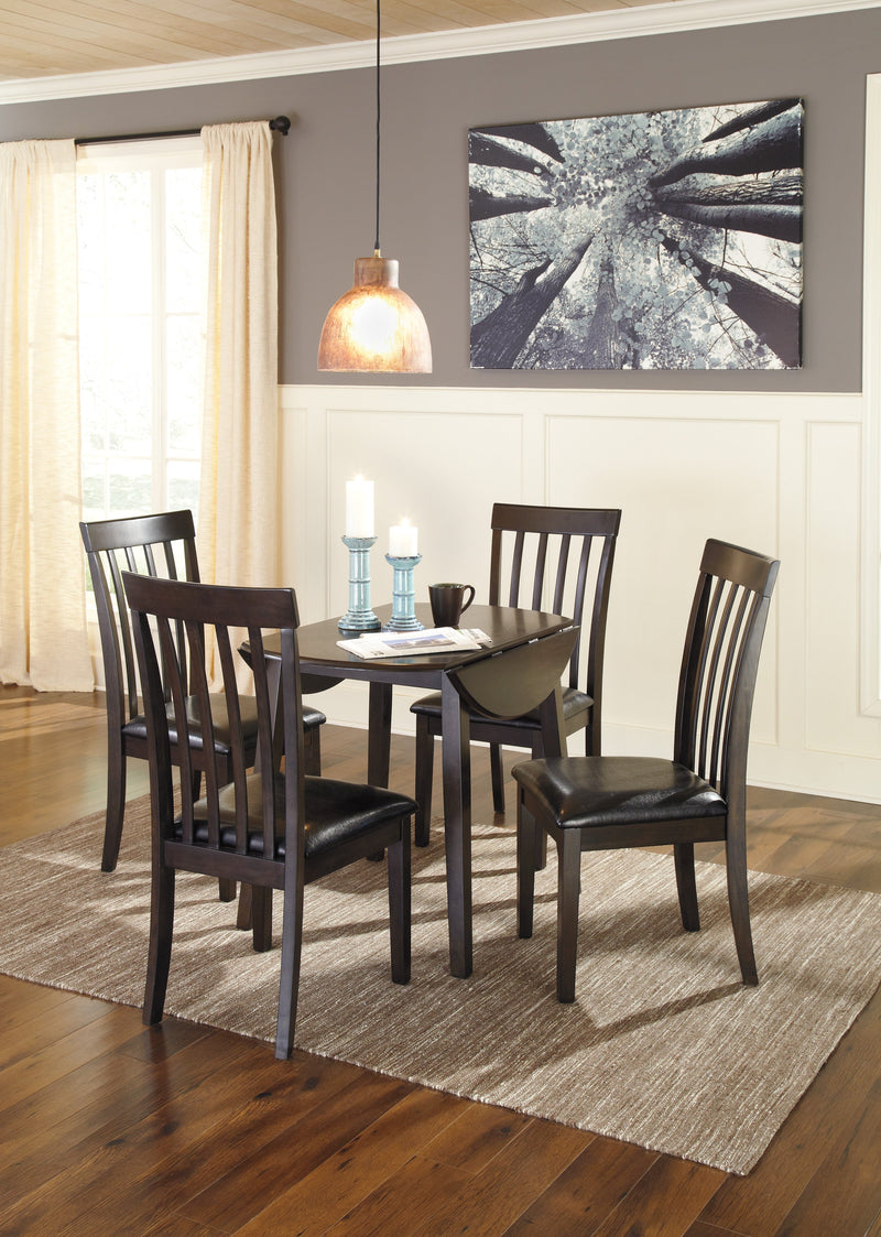 Hammis Dark Brown 5 - Piece Drop Leaf Dining Set - DMV FurnitureDining Room Set