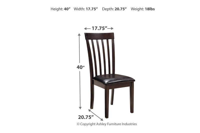 Hammis Dark Brown Dining Chair (Set of 2) - DMV FurnitureDining Chair