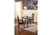 Hammis Dark Brown Dining Drop Leaf Table - DMV FurnitureDining Table