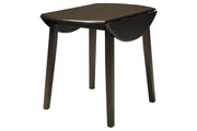Hammis Dark Brown Dining Drop Leaf Table - DMV FurnitureDining Table