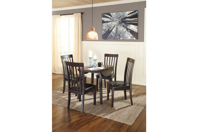 Hammis Dark Brown Dining Drop Leaf Table - DMV FurnitureDining Table