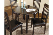 Hammis Dark Brown Dining Drop Leaf Table - DMV FurnitureDining Table