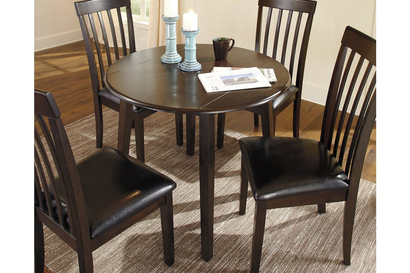 Hammis Dark Brown Dining Drop Leaf Table - DMV FurnitureDining Table
