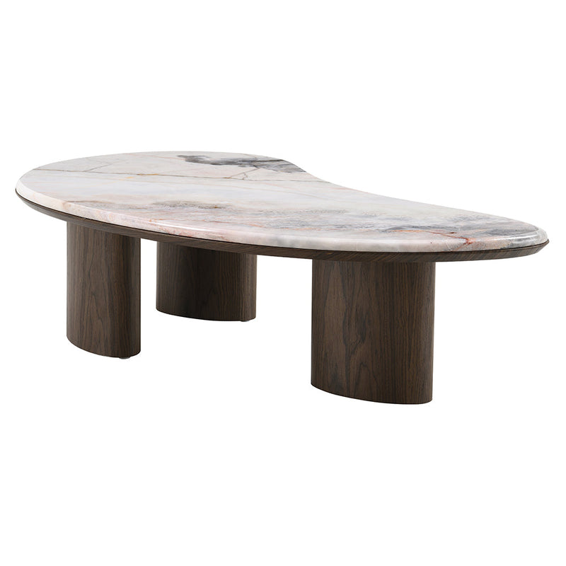 Hanale Coffee Table w/Natural Marble - LV04575