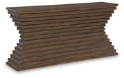 Hannodream Warm Brown Sofa Table - T821-4