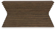 Hannodream Warm Brown Sofa Table - T821-4