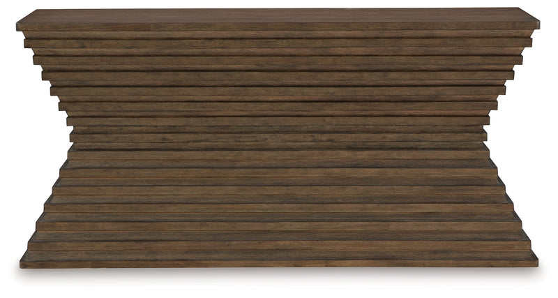 Hannodream Warm Brown Sofa Table - T821-4