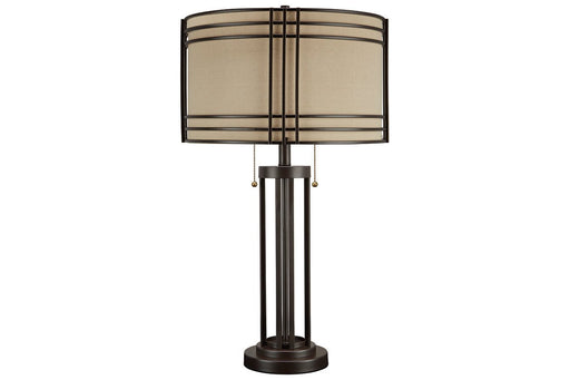 Hanswell Dark Brown Table Lamp - DMV FurnitureTable Lamp