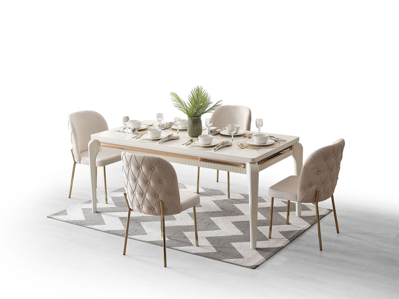 Hare Dining Chair (6 PCS) in White - 200-ALT-HAR-WHT-DC-6