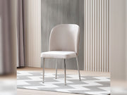 Hare Diningroom (Consol With Mirror & Dining Table & 6 Dining Chair) in Light Grey - 200-ALT-HAR-LGRY-DT-6-SET