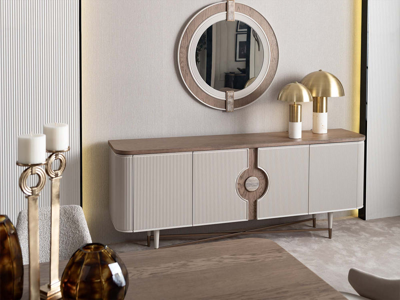 Harmony Consol With Mirror - 200-GAB-HAR-CON