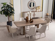 Harmony Dining Chair (4 PCS) in Cream - 200-GAB-HAR-DC-4