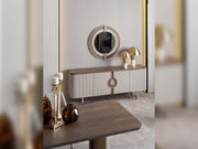 Harmony Diningroom (Consol With Mirror & Dining Table & 6 Dining Chair) - 200-GAB-HAR-DT-6-SET