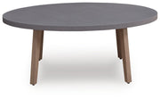 Harmony Headlands Natural/Gray Outdoor Coffee Table - PCP428-701