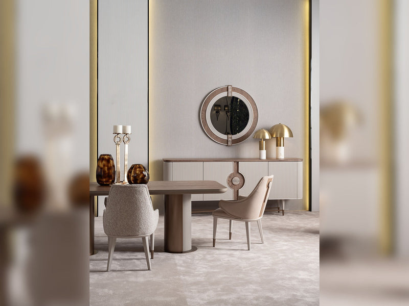 Harmony Lux Dining Chair (2 PCS) in Cream - 200-GAB-HAR-DT-L-2