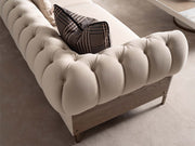 Harmony Stationary Four Seater Chester Sofa in Cream - 200-GAB-HAR-4C