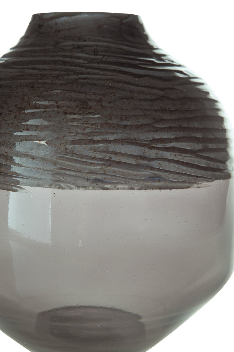 Harpwick Metallic Gray Vase - A2000726
