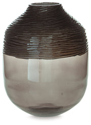 Harpwick Metallic Gray Vase - A2000727