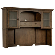 Hartshill 2-door Hutch with Shelves Burnished Oak - 881283H