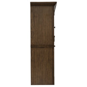 Hartshill 2-door Hutch with Shelves Burnished Oak - 881283H