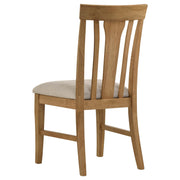 Hartville Dining Side Chair Natural Light Brown (Set of 2) - 109462