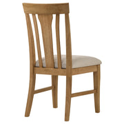 Hartville Dining Side Chair Natural Light Brown (Set of 2) - 109462