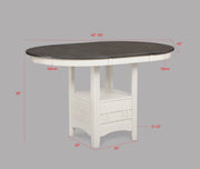 Hartwell Chalk Gray Counter Height Dining Set - DMV FurnitureCounter Height Set