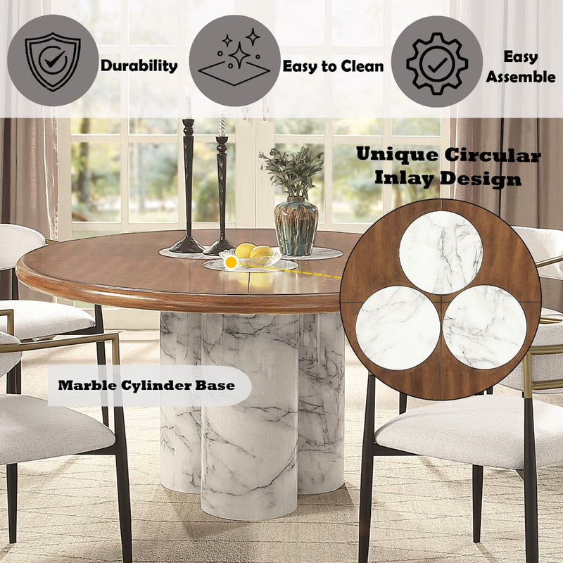 Harvey Round Dining Table - DN06135