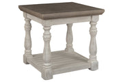 Havalance Gray/White End Table - DMV FurnitureEnd Table