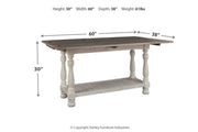 Havalance Gray/White Sofa/Console Table - DMV FurnitureSofa Table