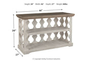 Havalance Gray/White Sofa/Console Table - DMV FurnitureSofa Table