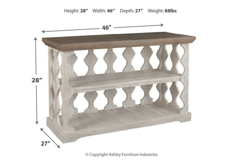 Havalance Gray/White Sofa/Console Table - DMV FurnitureSofa Table